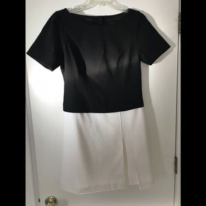Classy white/Black professional dress